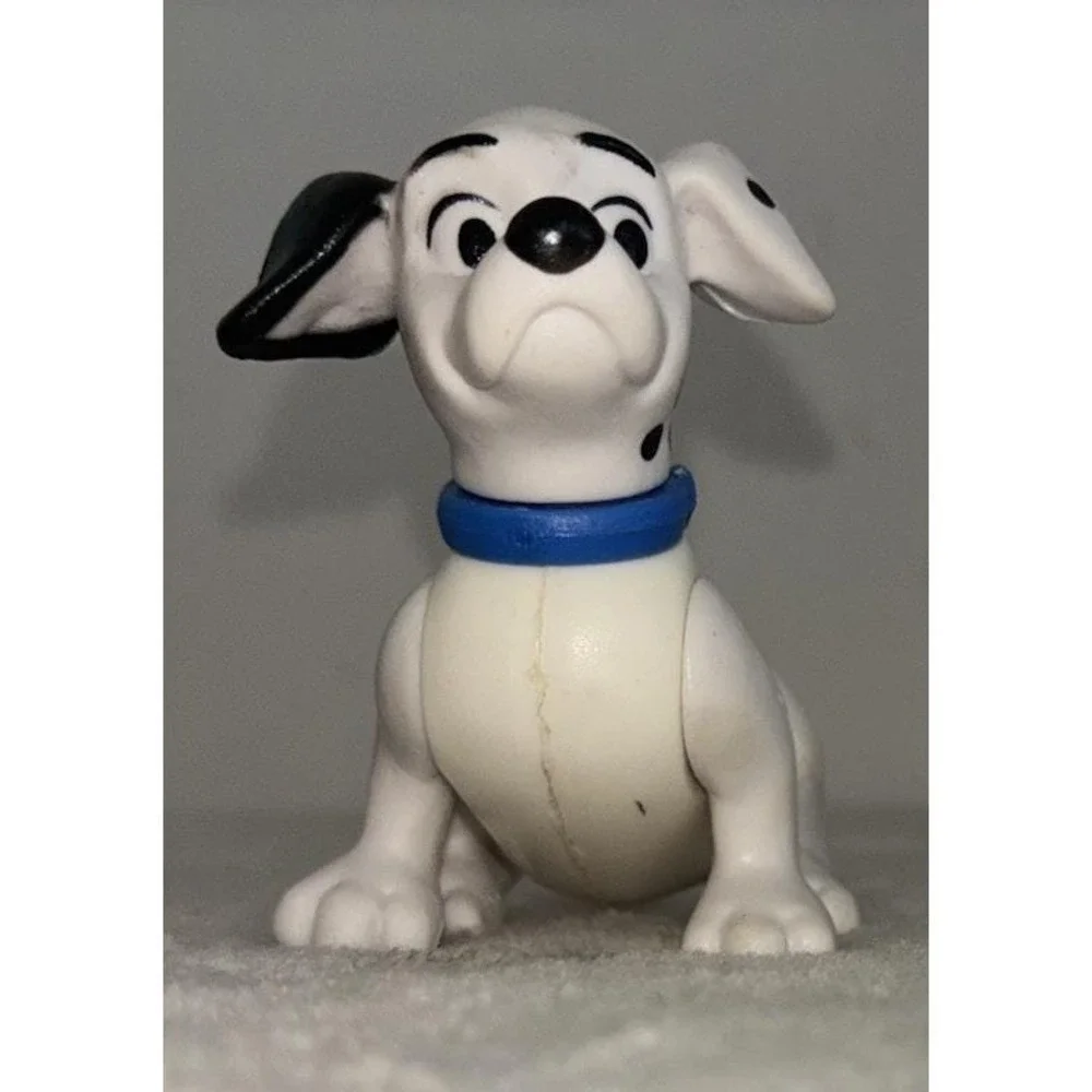Vintage 1996 Disney 101 Dalmatians Pup‎ Blue Collar McDonald's Toy